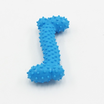TPR Rubber Dog Chew Bone Toy Tooth Grinding Non Toxic Environmental Protection