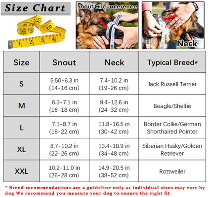 Dog over the nose dog lead Head Collar Halter with Safety Strap