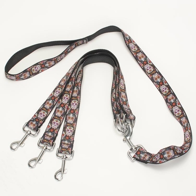 Double Headed Easy Walk Dog Leash Medium Large Multiple Dog Leashes