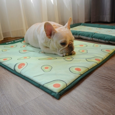 Seasonal Cool Breathable Cat'S Nest Pet Mat Dog'S Nest Mat Blush Pink Dog Bed Dog'S Nest